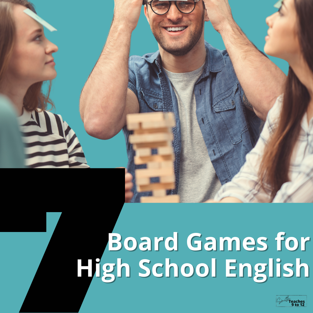 Seven Board Games For High School English SmithTeaches9to12